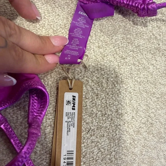 SKIMS Radiant Magenta Swimwear - Picture 4 of 4